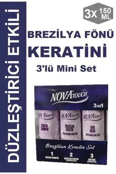 Nova Touch 3İN1 Keratin Seti