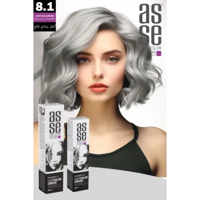Asse Krem Tüp Boya 60 ml Profesyonel Saç Boyası - 8.1