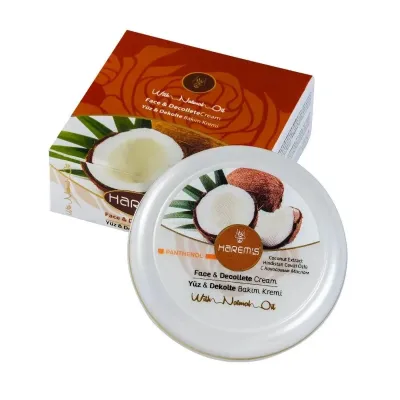 Harems Cilt Bakım Kremi & Hindistan Cevizi Özlü Ve Nemlendirici 125 ml