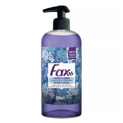 Fax Sıvı Sabun 500 ml Yasemin Ve Lavanta