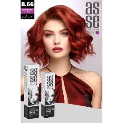 Asse Krem Tüp Boya 60 ml Profesyonel Saç Boyası - 8.66