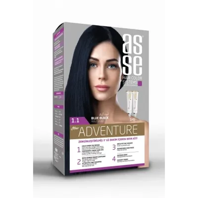 Asse Saç Boya Seti 50 + 50 ml - 1.1