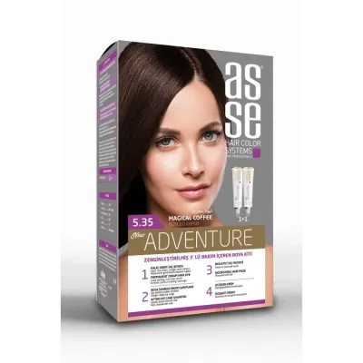 Asse Saç Boya Seti 50 + 50 ml - 5.35