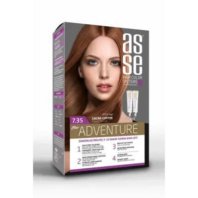 Asse Saç Boya Seti 50 + 50 ml - 7.35