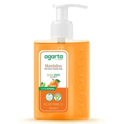 Agarta Krem Etkili Sıvı Sabun 400ml - Mandalina