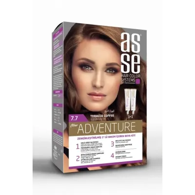 Asse Saç Boya Seti 50 + 50 ml - 7.7