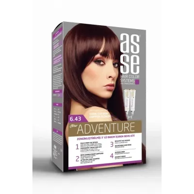 Asse Saç Boya Seti 50 + 50 ml - 6.43