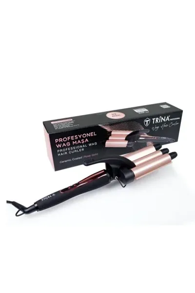 Trina 19 mm Wag Maşa Hacimli Dalga Görünümü - 22 Mm