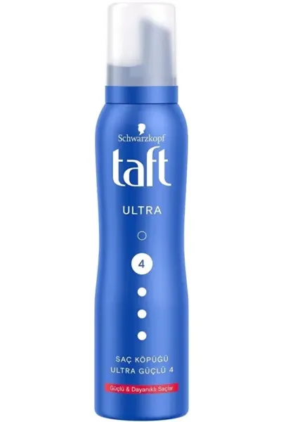 Taft Saç Köpüğü Güçlü Tutuş ve Hacimli Saçlar - Ultra Güçlü 150 ml