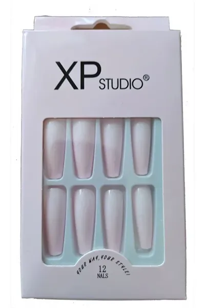 XP Studio Gel 12'li Takma Tırnak Profesyonel - Badem