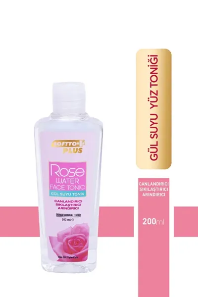 Softto Plus Saç Bakım Tonik 200 Ml - GÜL SUYU