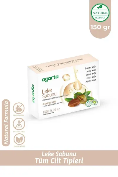 Agarta Doğal Kalıp Sabun 150gr - Leke Karşıtı