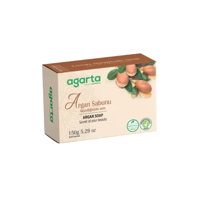 Agarta Doğal Kalıp Sabun 150gr - Argan Yağlı