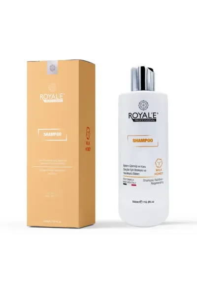 Royal E Argan Keratin Şampuanı 500 Ml Bakım - Milk Honey 500 Ml