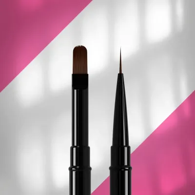 Staleks Pro Expert Çift Taraflı Fırça - 03/06 Liner & Jel Fırçası