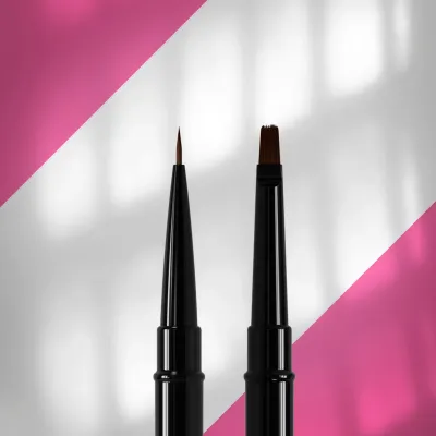 Staleks Pro Expert Çift Taraflı Fırça - 01/04 Liner & Jel Fırçası