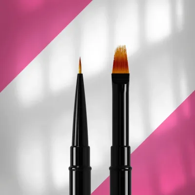 Staleks Pro Expert Çift Taraflı Fırça - 01/07 Liner & Gradyan Fırçası