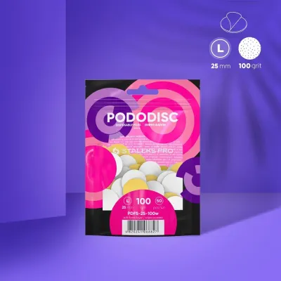 Staleks Pro Expert 25 Pedikür Disk Törpü Yedeği - 100 Grit Yumuşak Tabanlı